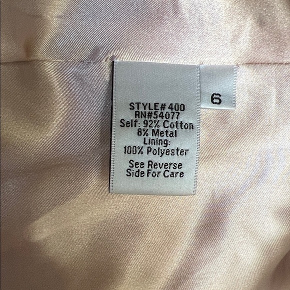 CAbi Light Pink Ruffled Blazer - Picture 9 of 9